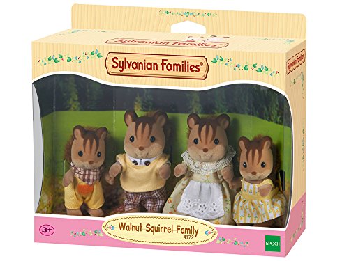 Sylvanian Families - 4172 - Familia Ardilla de la Nuez