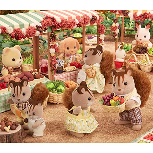 Sylvanian Families - 4172 - Familia Ardilla de la Nuez