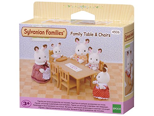 Sylvanian Families - 4506 - Mesa y sillas de comedor