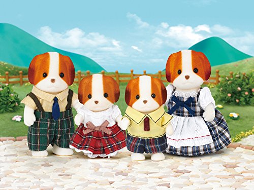 Sylvanian Families - 5000 - Familia Perro Chifón