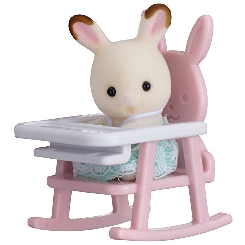 Sylvanian Families - 5197 - Bebé Para Llevar ( Conejo Chocolate Silla Bebé)