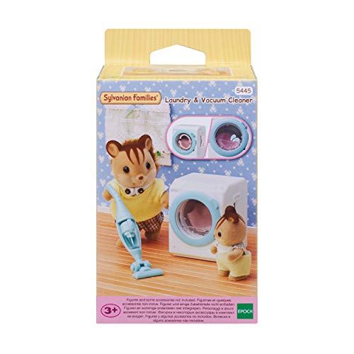 Sylvanian Families - 5445 - Set de lavadora y aspiradora