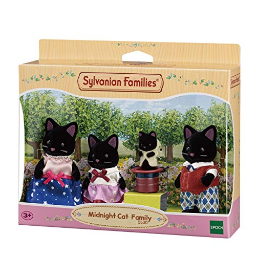 Sylvanian Families 5530 Familia Gato Medianoche