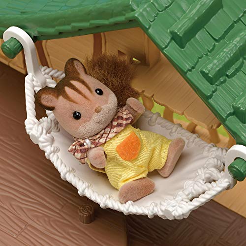 SYLVANIAN FAMILIES Cabaña del Lago, Color Beige y Verde (05451)