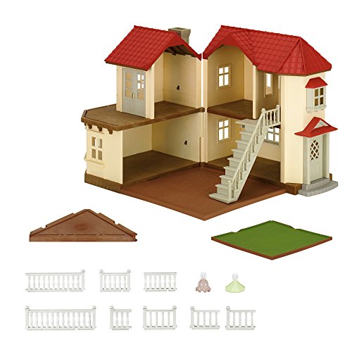 SYLVANIAN FAMILIES- City House with Lights Casa de Mini Muñecas y Accesorios, Multicolor, 65.0 x 34.8 x 20.6 (Epoch para Imaginar 2750)