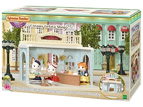 Sylvanian Families- Creamy Gelato Shop Mini muñecas y Accesorios, Multicolor (Epoch para Imaginar) , color/modelo surtido