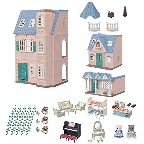 SYLVANIAN FAMILIES- Deluxe Celebration Home Premium Set, Color (EPOCH 5504)