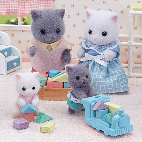 Sylvanian Families- Gemelos Gato Persa, Color (EPOCH 5457)