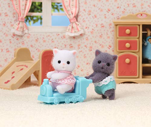 Sylvanian Families- Gemelos Gato Persa, Color (EPOCH 5457)