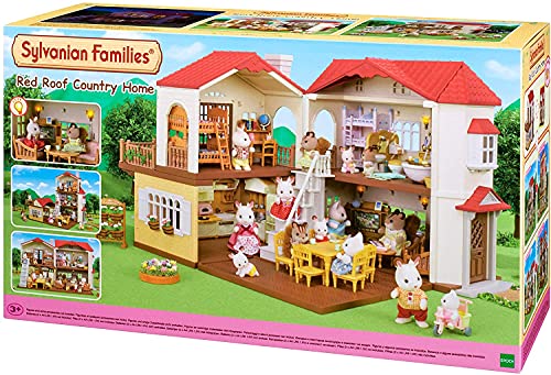 Sylvanian Families-La Grande Maison éclairée Casa con luces (EPOCH 5480), Paquete optimizado , color/modelo surtido