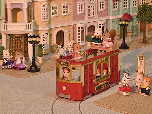 Sylvanian Families- Ride Along Tram Mini muñecas y Accesorios, Multicolor (Epoch para Imaginar) , color/modelo surtido