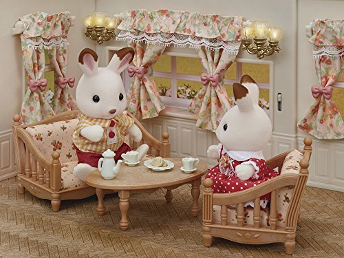 Sylvanian Families- Set de candelabros y Cortinas, Color (EPOCH 5447)