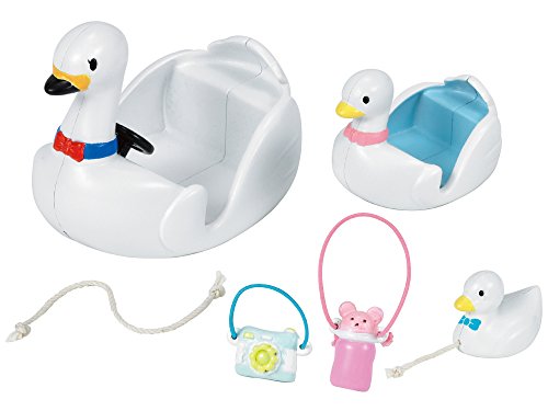 SYLVANIAN FAMILIES- Swan Boat Set Mini muñecas y Accesorios, Multicolor (Epoch para Imaginar 5046)