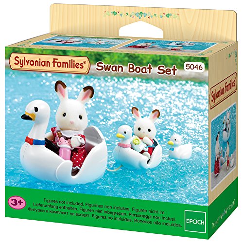 SYLVANIAN FAMILIES- Swan Boat Set Mini muñecas y Accesorios, Multicolor (Epoch para Imaginar 5046)