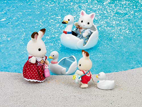 SYLVANIAN FAMILIES- Swan Boat Set Mini muñecas y Accesorios, Multicolor (Epoch para Imaginar 5046)