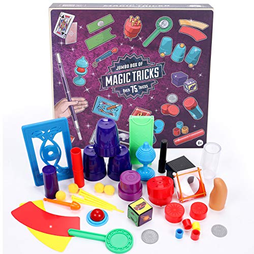 Tacobear Magia Disfraz para niños Mago con Juegos de Magia Trucos de Magia Magia Accesorios Kit para Niños Carnaval Halloween Navidad