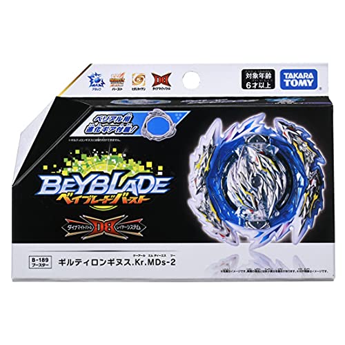 TAKARA TOMY Beyblade Burst DB Booster B-189 Culpable Longinus. Kr. MDs-2