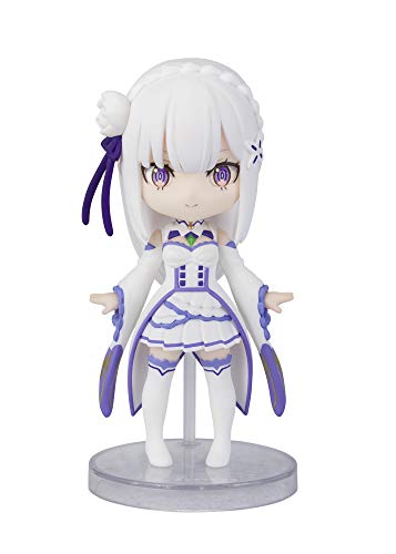 TAMASHII NATIONS Emilia Figura 9 cm Re:Zero-Starting Life In Another World Figuarts Mini, Color (BDIRZ609922)