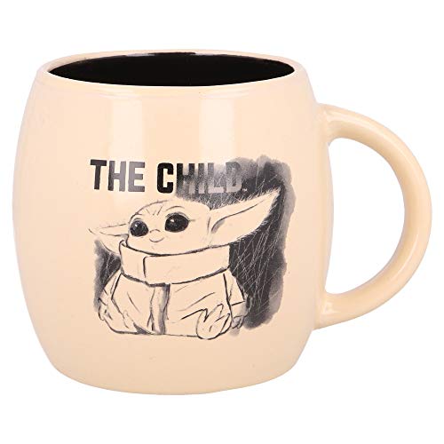 TAZA CERAMICA GLOBE 380 ML EN CAJA REGALO THE CHILD MANDALORIAN YOUNG ADULT