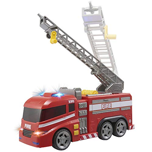 Teamsterz 1416390 Camión de Bomberos con Luz y Sonidos, 42 cm