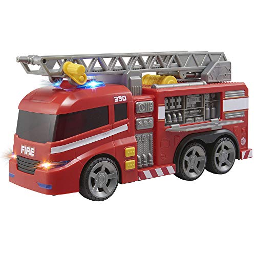 Teamsterz 1416390 Camión de Bomberos con Luz y Sonidos, 42 cm