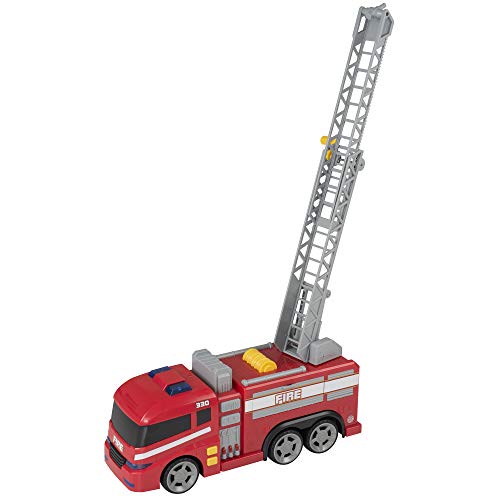 Teamsterz 1416390 Camión de Bomberos con Luz y Sonidos, 42 cm