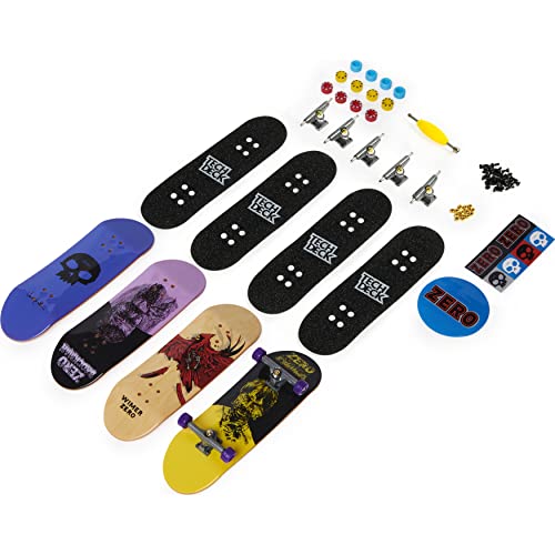 Tech Deck 6028815 Pack Finger Skates x4 (Modelo Aleatorio)