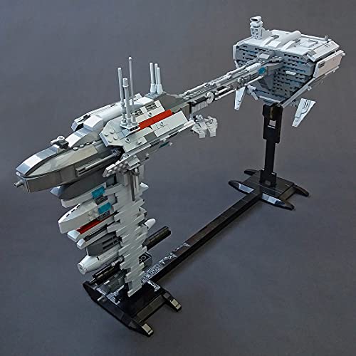 Technic EF76 Nebulon B Escort Fragata con micro Falcon, MBKE 1385pcs MOC-3475 Star Spaceship Building Block Kit, compatible con LEGO Star Wars UCS