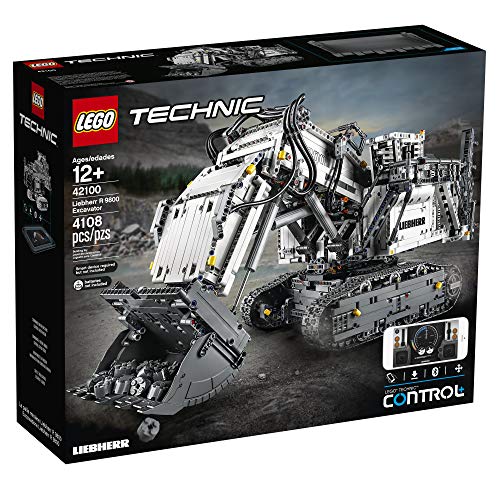 Technic Lego 42100 – Liebherr Mining-Bagger R9800 (4108 Teile)