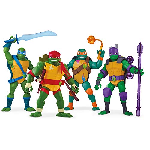 Teenage Mutant Ninja Turtles TUAB3110 Figura de acción Gigante de Leonardo The Rise of The Teenage Mutant Ninja Turtles