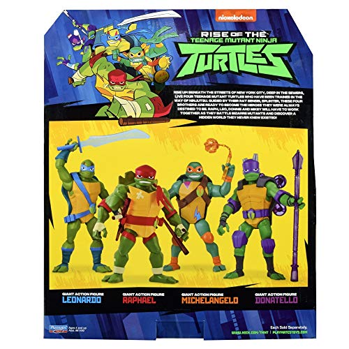 Teenage Mutant Ninja Turtles TUAB3110 Figura de acción Gigante de Leonardo The Rise of The Teenage Mutant Ninja Turtles