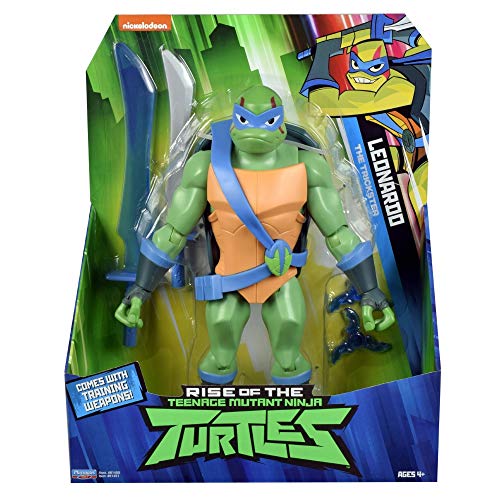 Teenage Mutant Ninja Turtles TUAB3110 Figura de acción Gigante de Leonardo The Rise of The Teenage Mutant Ninja Turtles