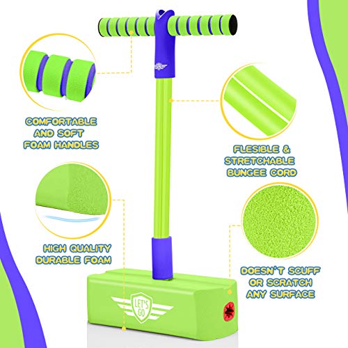 Tesoyzii Saltador Niños, Pogo Stick Juguetes Niños 3 4 5 6 7 8 9 Años Regalo Niña 3-10 Años Juguetes para Niñas de 3 4 5 6 7 8 Años Pogo Stick Regalos para Niñas de 3 4 5 6 7 8 Años