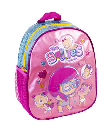 The Bellies from Bellyville - Mochila para guardería Infantil, para niños a Partir de 2 años, Color Rosa (Famosa 700015954)