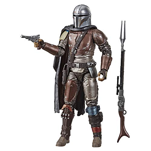 The Mandalorian Figura 19 cm Star Wars Black Series Carbonized Collection