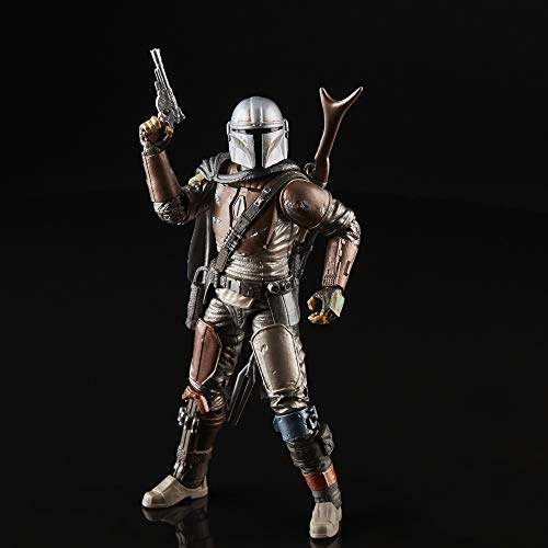 The Mandalorian Figura 19 cm Star Wars Black Series Carbonized Collection