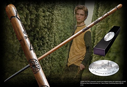 The Noble Collection Cedric Diggory - Varita de personaje