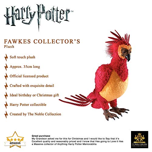 The Noble Collection Peluche Fawkes Collectors