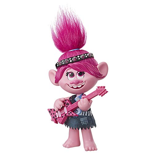 The Trolls 2 DreamWorks World Tour - Figura de mu�eca Poppy Pop & Rock