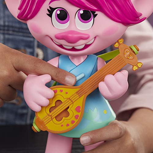 The Trolls 2 DreamWorks World Tour - Figura de mu�eca Poppy Pop & Rock