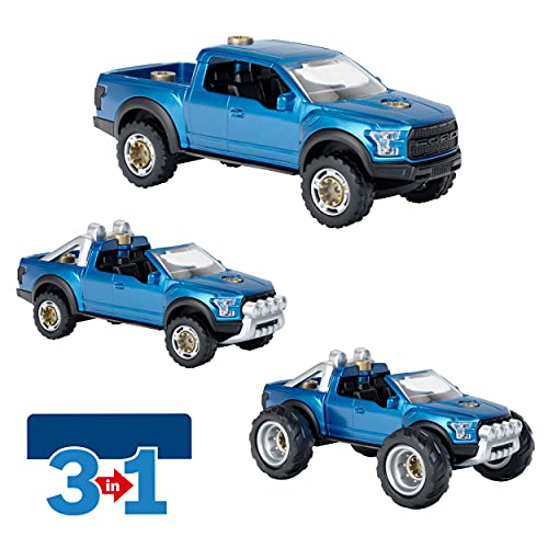 Theo Klein-2017 Ford F-150 Raptor Set, 3 en 1, 39 x 7.50 x 31 cm (3312)