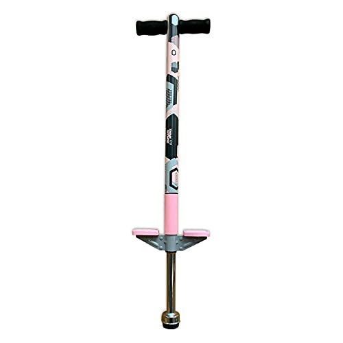 Think Gizmos Pogo Stick para niños - Saltadores para niños Modelo Aero Advantage - Juguetes niño 5 años a 10 años MAX 36 kg - Stick Jumper (Rosa)