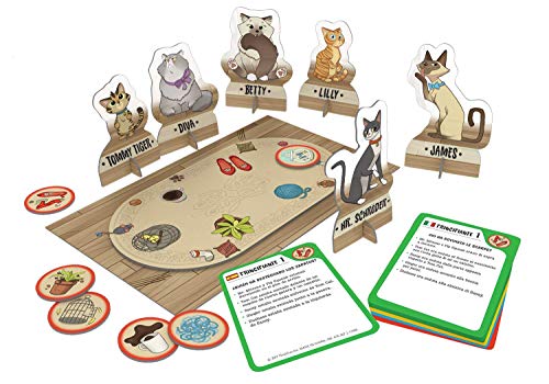 ThinkFun Cat Crimes, Juego de Lógica, 1+ Jugadores, Edad Recomendada 8+, multicolor (76367)