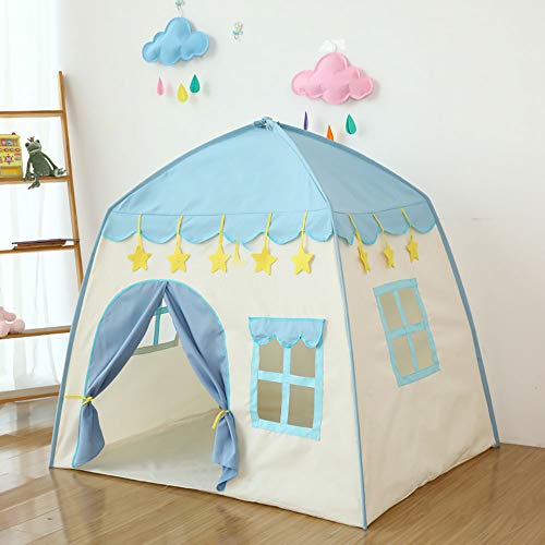 Tienda de campaña para niños con alfombra para niños y niñas, casa de juegos para interiores y exteriores, diseño de rayas blancas, decoración de sala de juegos TiPi Tepee