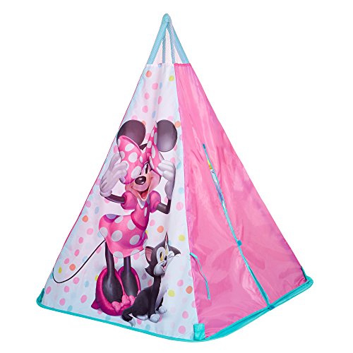 Tienda de campaña, Tipi con diseño de Minnie Mouse, Tienda India, para Jugar