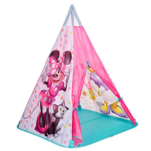 Tienda de campaña, Tipi con diseño de Minnie Mouse, Tienda India, para Jugar