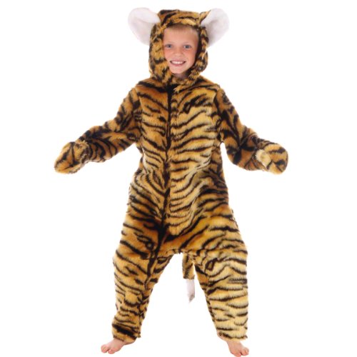 TIGER - Disfraz de tigre para niño, talla 10-12 años (993178)