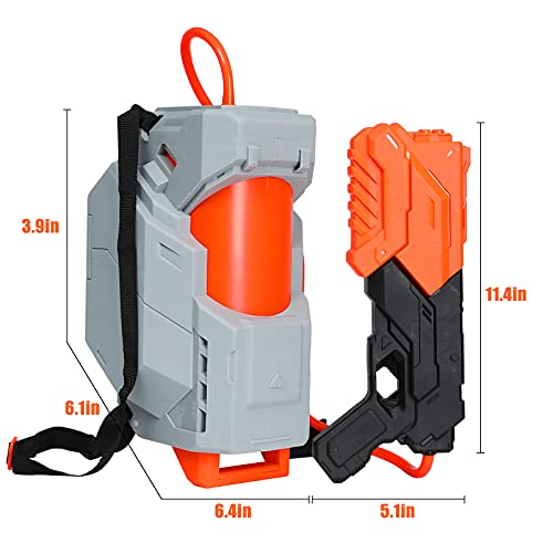 TINLEON Pistola de Agua 2800CC Soaker: Water Blaster Super Squirt 2800CC Regalos de Alta Capacidad hasta 26 pies de Largo Alcance de Disparo para niños Adultos niños niñas