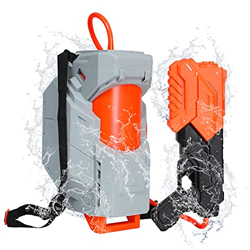 TINLEON Pistola de Agua 2800CC Soaker: Water Blaster Super Squirt 2800CC Regalos de Alta Capacidad hasta 26 pies de Largo Alcance de Disparo para niños Adultos niños niñas