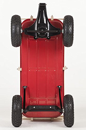 TOBY WAGONS - Carrito De Halar Todo Terreno Rosado - La mejor venta de Europa Carretilla para transportar niños y objetos, tire de remolque, Vagón, Carro, Retro, Nuevo,